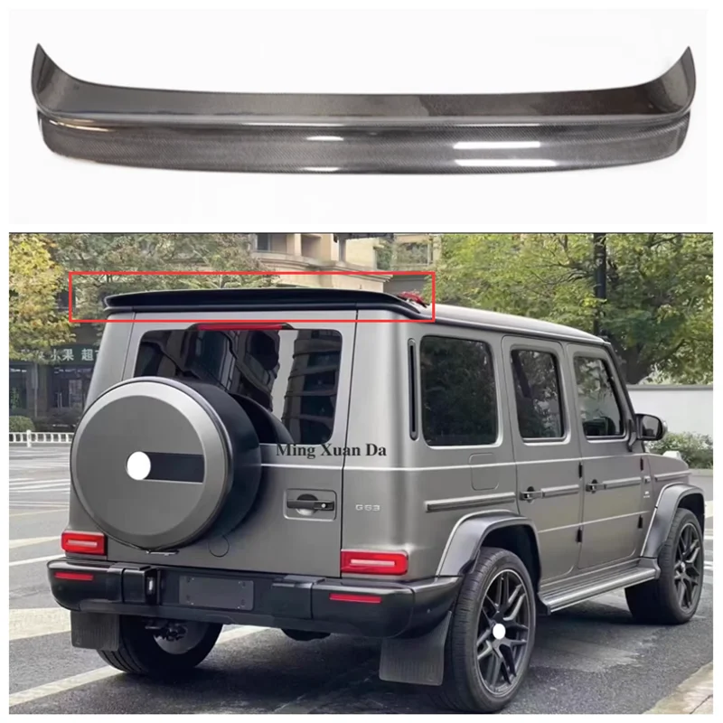 For Mercedes-Benz G-Class W463 W464 G63 G350 G500 G550 2007-2023 High Quality Carbon Fiber Rear Wing Trunk Roof Spoiler Top Lip
For Mercedes-Benz G-Class W463 W464 G63 G350 G500 G550 2007-2023 High Quality Carbon Fiber Rear Wing Trunk Roof Spoiler Top Lip