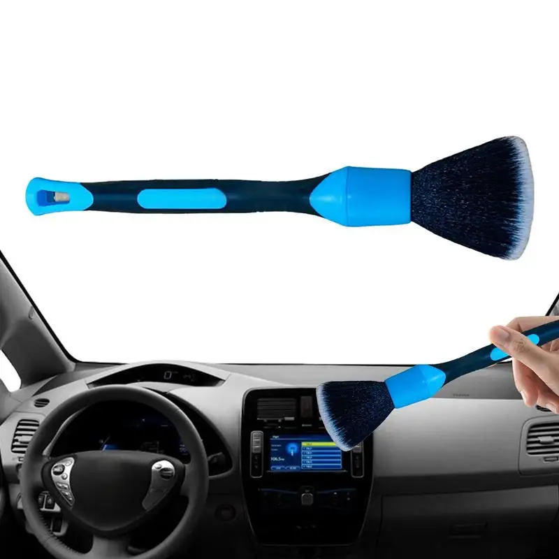 

Car Wheel Brush Automotive Detail Dusting Brush Car Cleaner Tool For Auto Convertible Car Motorcycle RV SUV Automobile