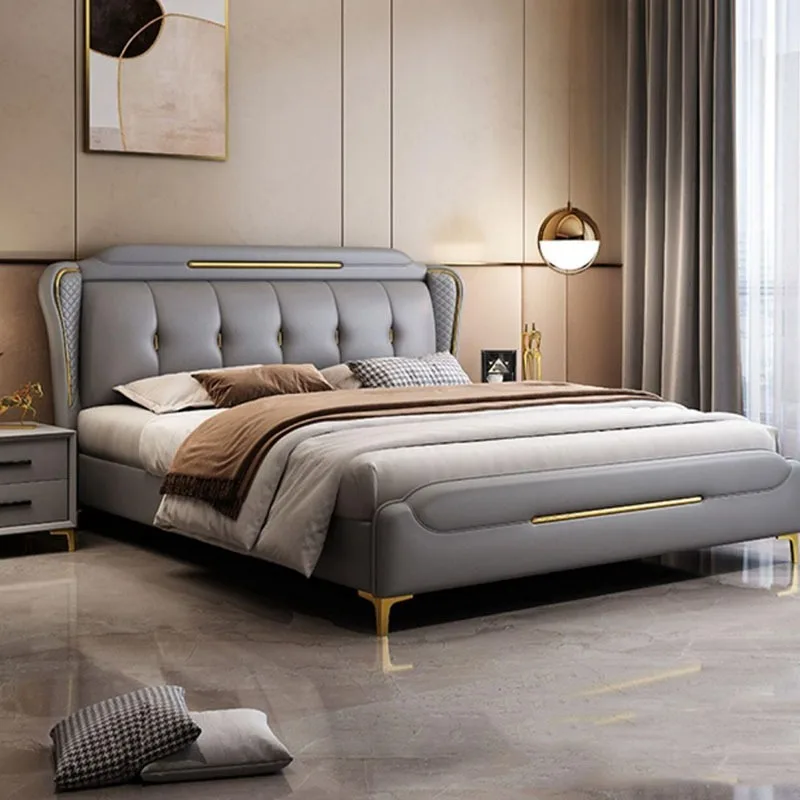 

Upholstered Hotel Beds Floor Living Room Modern Bunk Twin Size Bed Luxury Japanese Hogar Muebles Luxury Bedroom Furniture