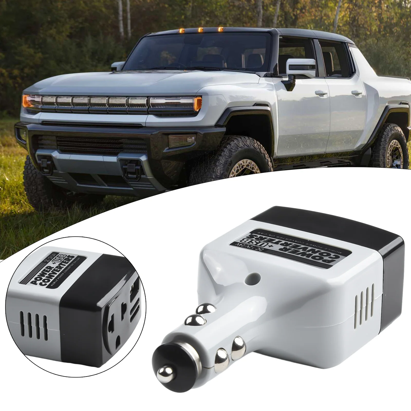 Inverter Car Power Converter DC To AC Replacement Tool 12v/24v To 220V Accessory Adapter For Mobile Phone Durable
Inverter Car Power Converter DC To AC Replacement Tool 12v/24v To 220V Accessory Adapter For Mobile Phone Durable