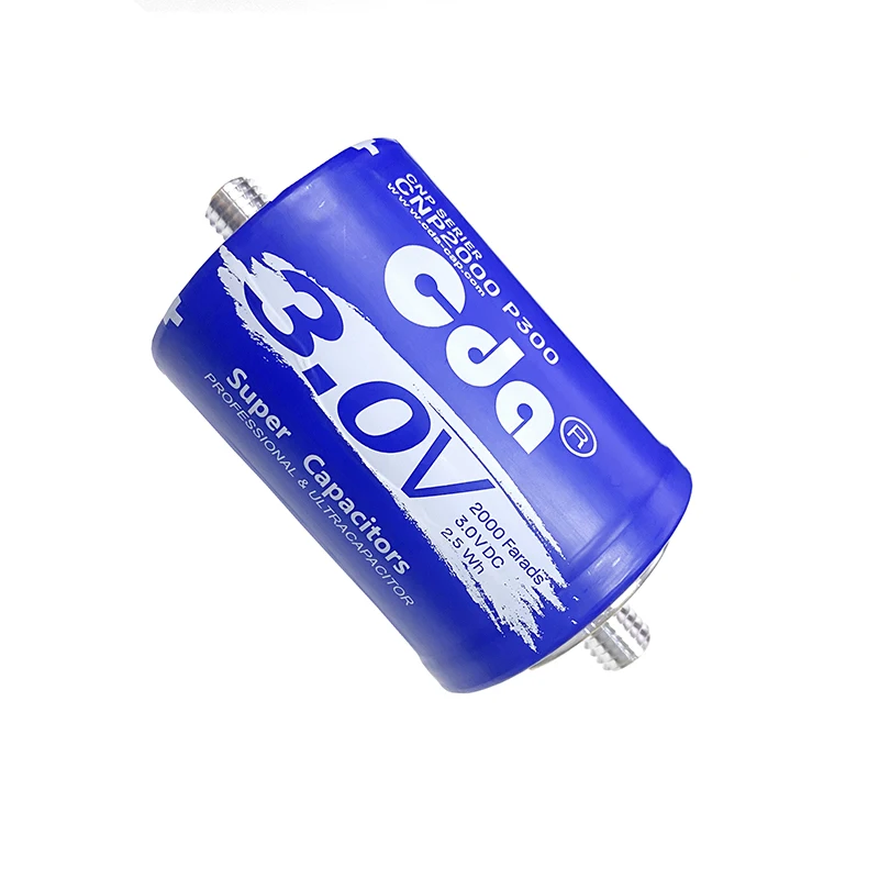 Super Capacitors CDA CNP2000 P300 3.0V 2000F Ultracapacitor Charger CNP2000 P300 Capacitor SuperCapacitor 3V 2000F
Super Capacitors CDA CNP2000 P300 3.0V 2000F Ultracapacitor Charger CNP2000 P300 Capacitor SuperCapacitor 3V 2000F