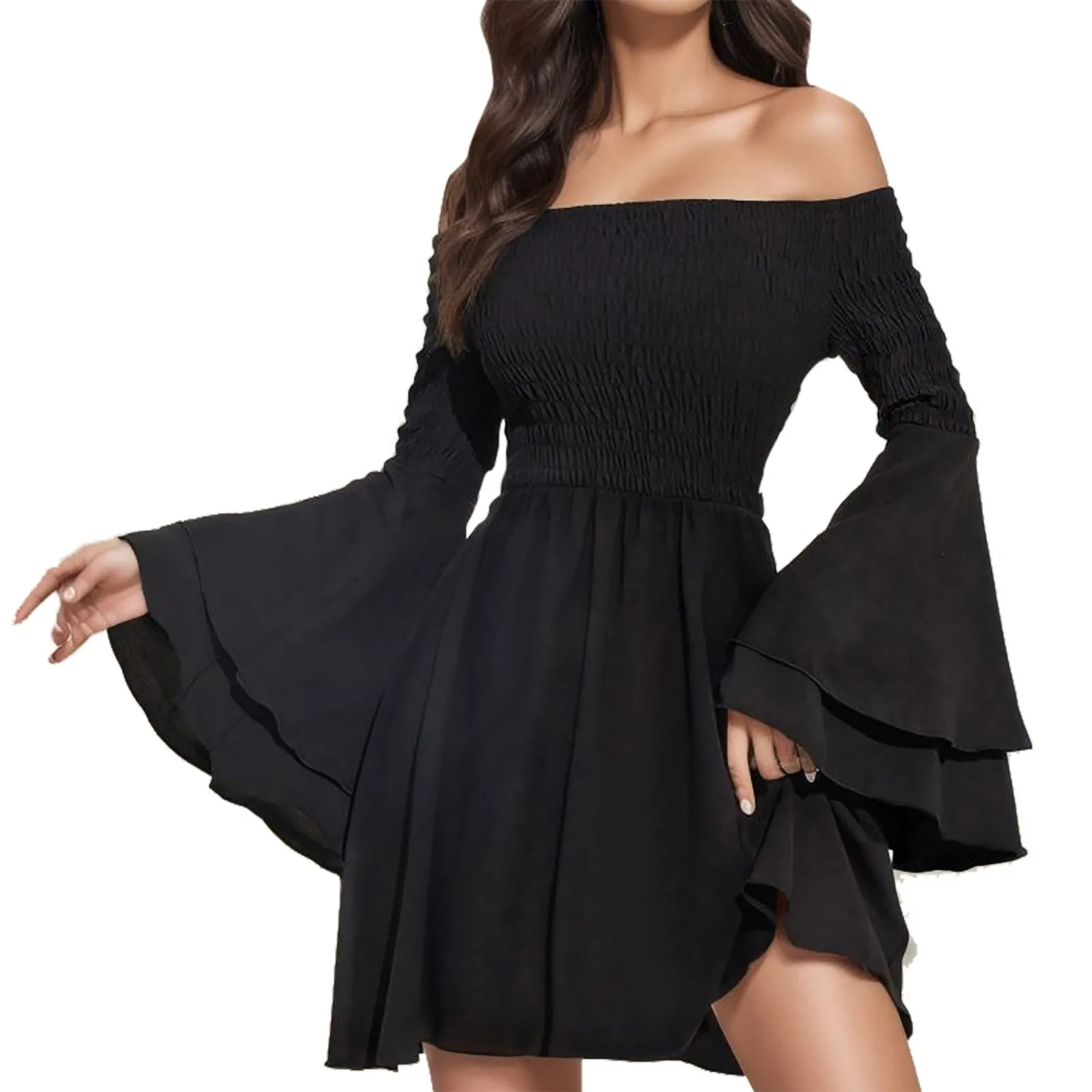 Renaissance Blouse Peasant Women Off Shoulder Sleeves Shirt Boho Steampunk Pirate Medieval Cosplay Costume Corset Top Vintage
Renaissance Blouse Peasant Women Off Shoulder Sleeves Shirt Boho Steampunk Pirate Medieval Cosplay Costume Corset Top Vintage