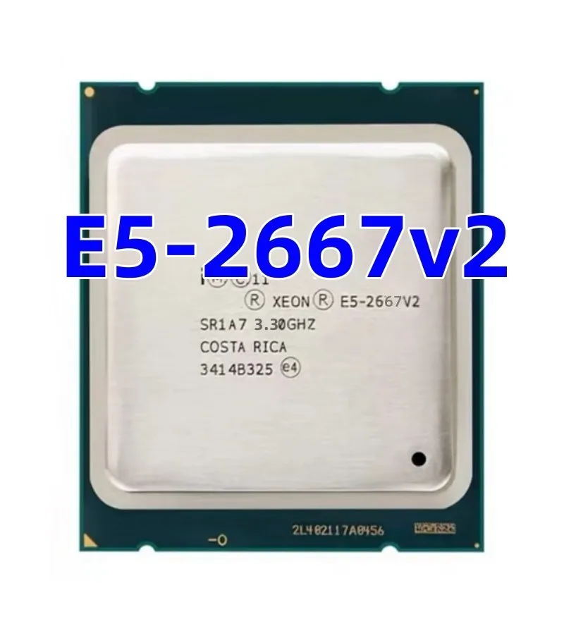 E5-2667V2 E5-2667 V2 Original Intel Xeon Support X99 3.30GHz 8-Core 25MB SmartCache LGA2011 130W 
E5-2667V2 E5-2667 V2 Original Intel Xeon Support X99 3.30GHz 8-Core 25MB SmartCache LGA2011 130W
