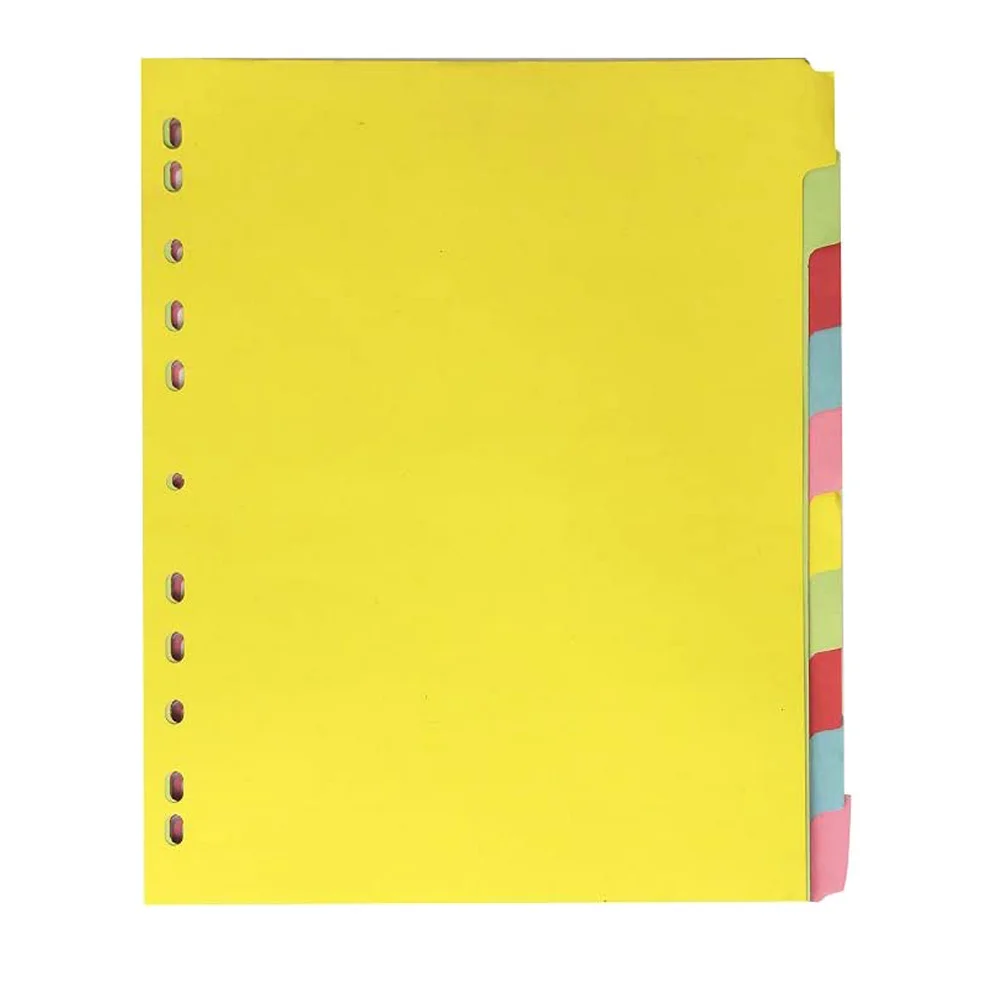 12 Pcs Color Sort Paper Colored Tab Dividers Writable Sorter Labels Indexing Cards Classified Plastic 11-Holes
12 Pcs Color Sort Paper Colored Tab Dividers Writable Sorter Labels Indexing Cards Classified Plastic 11-Holes