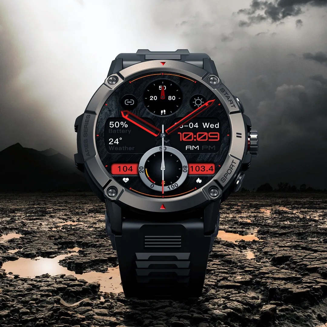 Smart Watch Large 1.52 Inch IPS Display Voice Calling 100+ Sport Modes 24H Health Monitor Ares 3 Smartwatch
Smart Watch Large 1.52 Inch IPS Display Voice Calling 100+ Sport Modes 24H Health Monitor Ares 3 Smartwatch