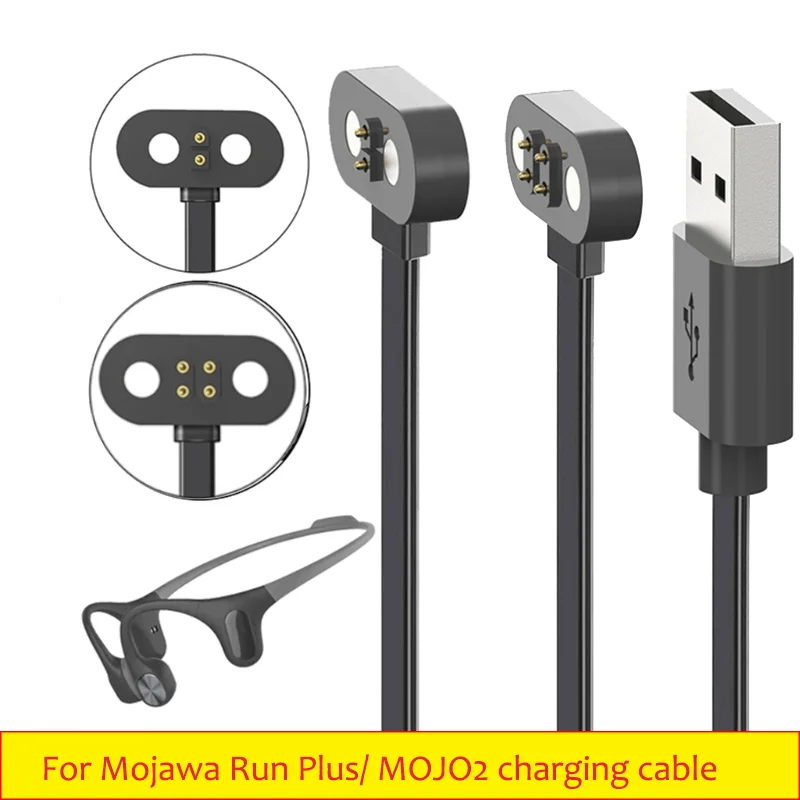 1Pack Earphone Charger Adapter Cable Replacement 5V USB Charger Cord Magnetic Suction Charging For Mojawa Run Plus/ MOJO2
1Pack Earphone Charger Adapter Cable Replacement 5V USB Charger Cord Magnetic Suction Charging For Mojawa Run Plus/ MOJO2