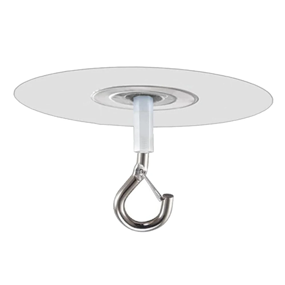 5pcs Adhesive Hooks Ceiling Strong Bearing Sticky Rack Kitchen Wall Key Hangers For Hanging Plant Wind Chimes Lights
5pcs Adhesive Hooks Ceiling Strong Bearing Sticky Rack Kitchen Wall Key Hangers For Hanging Plant Wind Chimes Lights