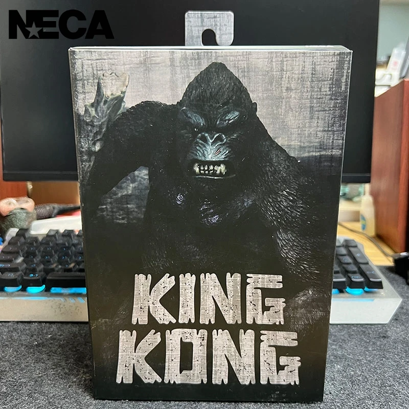 

Authentic Neca First Edition Kingkong Godzilla Vs Kong 2 Gorilla Skull Island Action Figure Collection Model