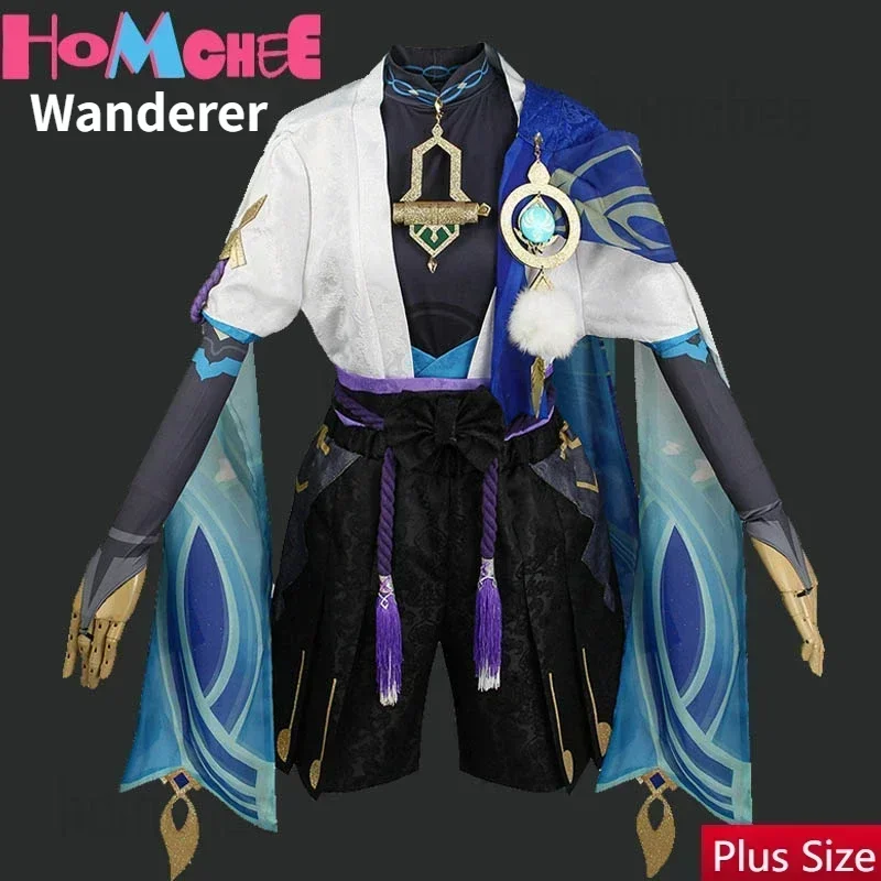 Wanderer Cosplay Impact Balladeer Kunikuzushi Outfits Wig Hat Halloween Wanderer Scaramouche Cosplay Costume
Wanderer Cosplay Impact Balladeer Kunikuzushi Outfits Wig Hat Halloween Wanderer Scaramouche Cosplay Costume