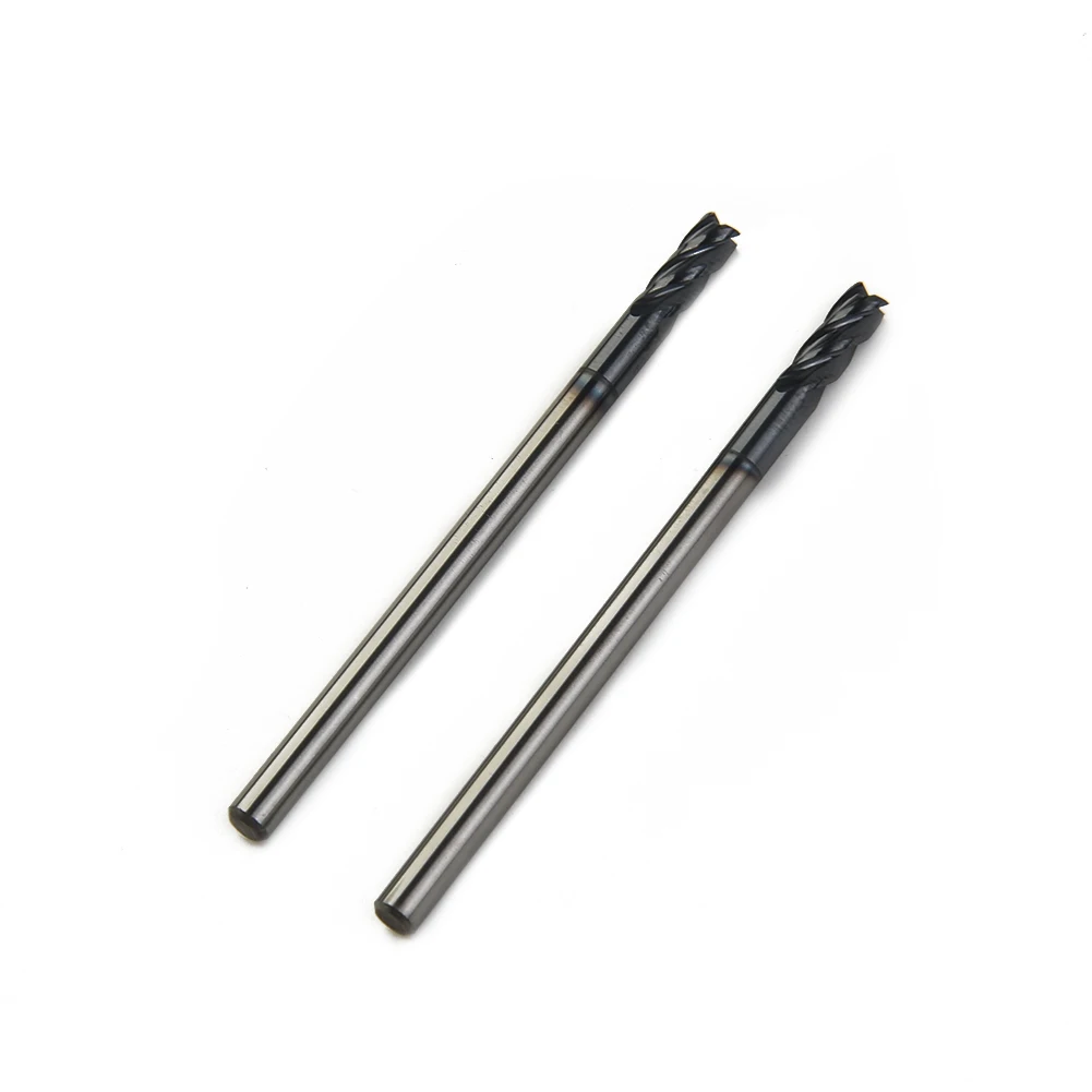 CNC Milling Cutter Extension HRC45 Metalworking Replacement Set Tools Tungsten Carbide 2Pcs 3mm Shank 4 Flutes
CNC Milling Cutter Extension HRC45 Metalworking Replacement Set Tools Tungsten Carbide 2Pcs 3mm Shank 4 Flutes