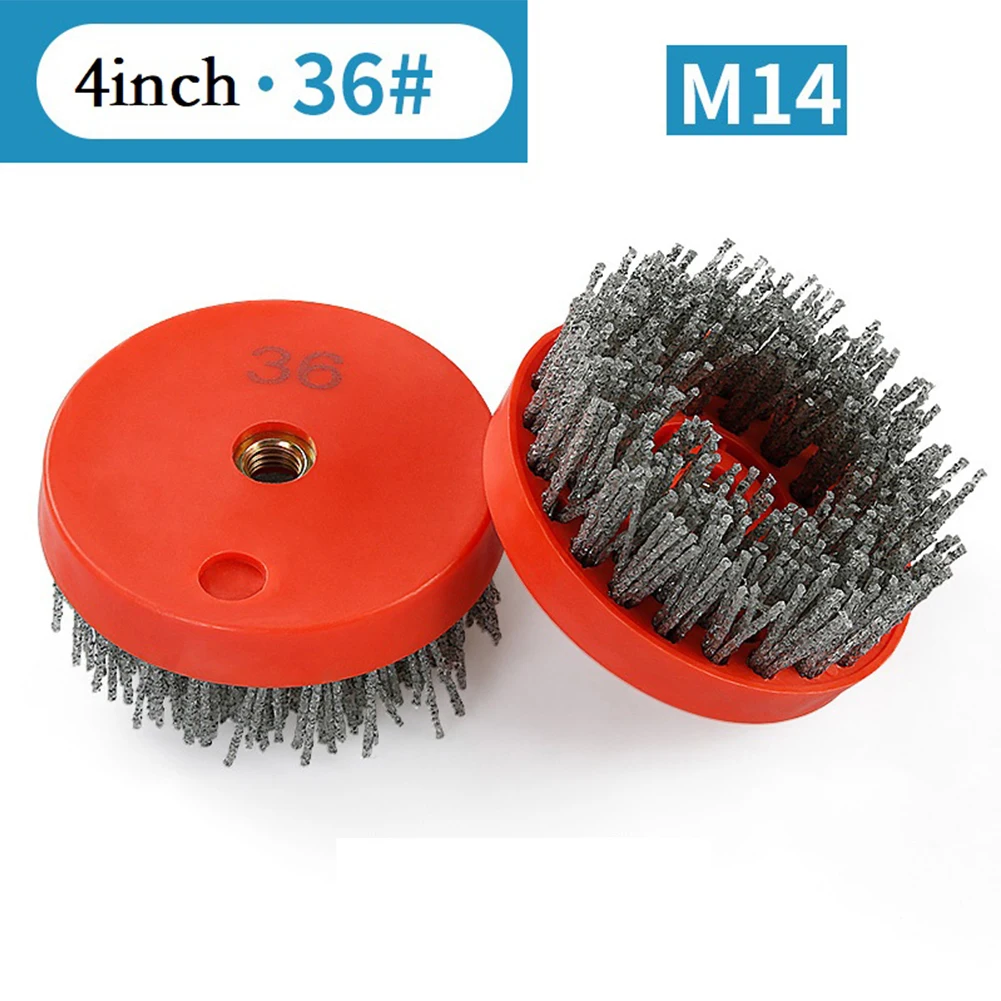 Brush Grinding Tool Polishing Tool Abrasive Brush Antique Brushes Nylon Brush 36#-3000# 4inch 110mm M14 Red Color Practical
Brush Grinding Tool Polishing Tool Abrasive Brush Antique Brushes Nylon Brush 36#-3000# 4inch 110mm M14 Red Color Practical