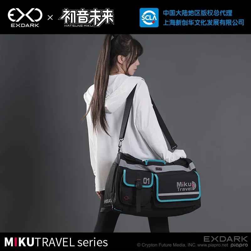 

Moeyu Vocaloid Hatsune Miku backpack shoulder bag handbags for women men large backpacks rucksack camping running travel bags