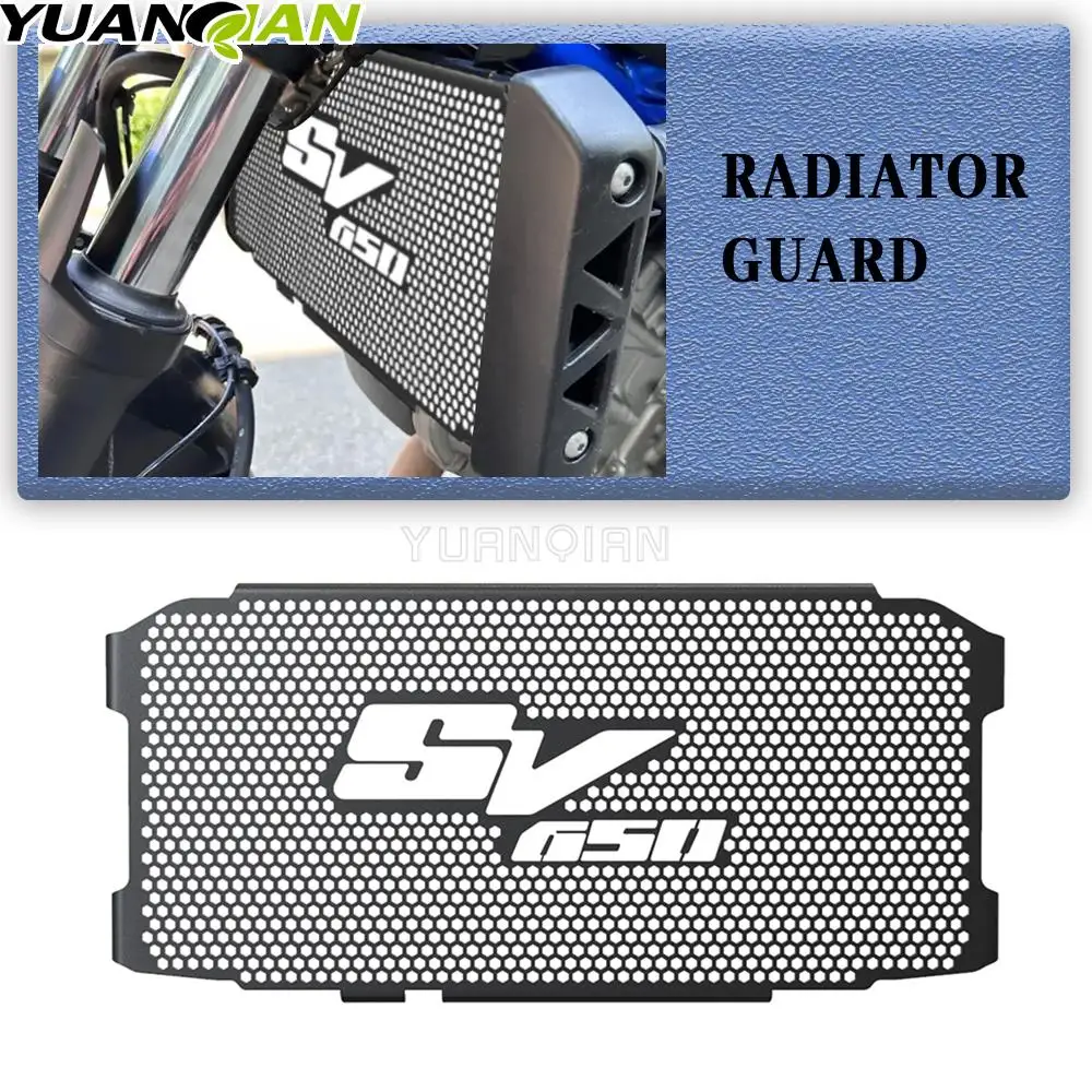 

For Suzuki SV650 SV650X ABS 2016-2023 2024 Motorcycle Radiator Grille Guard SV 650X sv650 X 2017 2018 2019 Grill Cover Protector