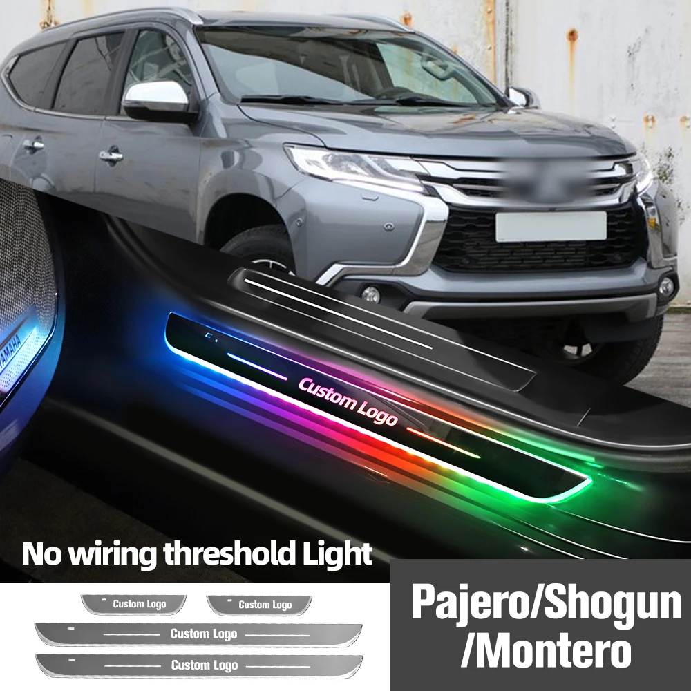 Для Mitsubishi Pajero Shogun Montero Спортивная автомобильная светодиодная подсветка с индивидуальным логотипом
Для Mitsubishi Pajero Shogun Montero Спортивная автомобильная светодиодная подсветка с индивидуальным логотипом