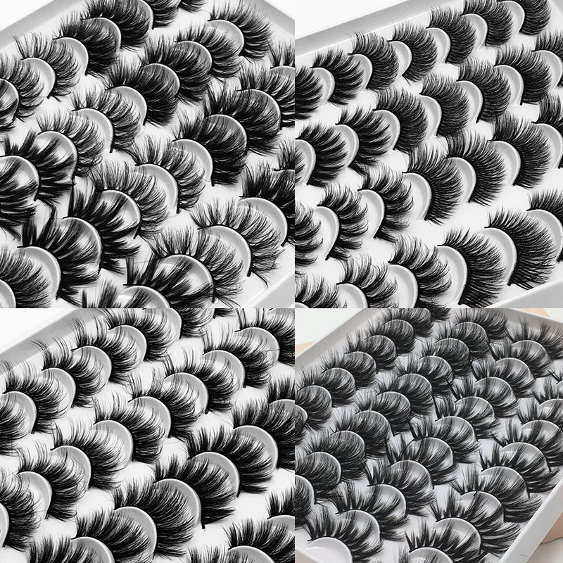 Mixed Styles 20 Pairs Natural 3D Mink False Eyelashes Fake Lashes Makeup Kit Mink Lashes Extension Eye Lashes Bushy Eyelashes
Mixed Styles 20 Pairs Natural 3D Mink False Eyelashes Fake Lashes Makeup Kit Mink Lashes Extension Eye Lashes Bushy Eyelashes