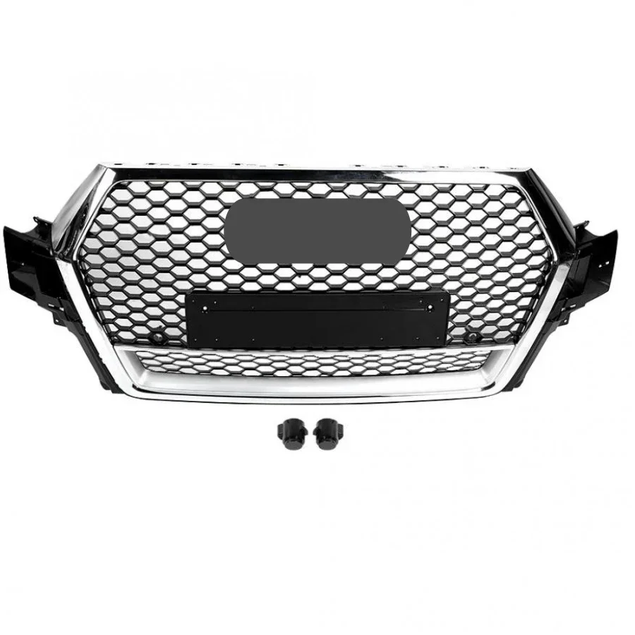 

Front Bumper Grille Hood Grill for Audi Q7 SQ7 2016 2017 2018 car styling For SQ7 Style For RSQ7 Grill Car Accessories