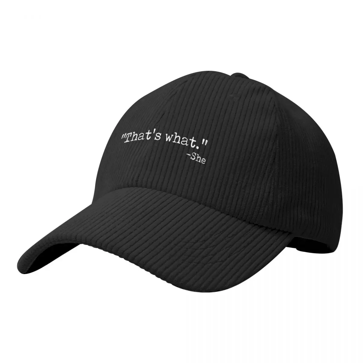 

That's what she said... Corduroy Baseball Cap dad hat |-F-| birthday Luxury Cap Mens Tennis Women's