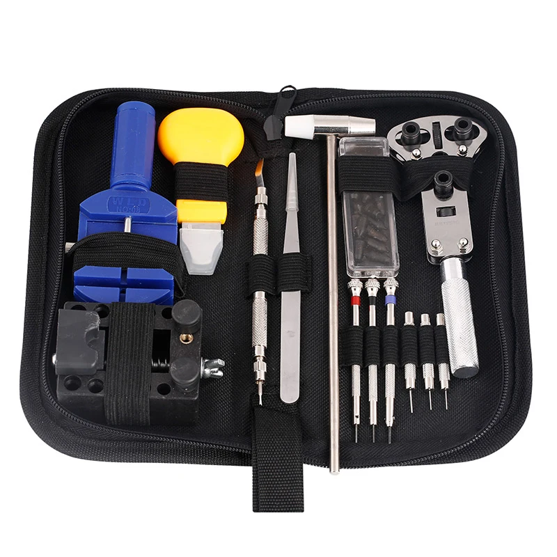 Multifunction Watch Repair Tool Kit Pin Set Watch Case Opener Bracelet Link Remover Release Screwdriver Tweezer Watch Band Tool
Multifunction Watch Repair Tool Kit Pin Set Watch Case Opener Bracelet Link Remover Release Screwdriver Tweezer Watch Band Tool