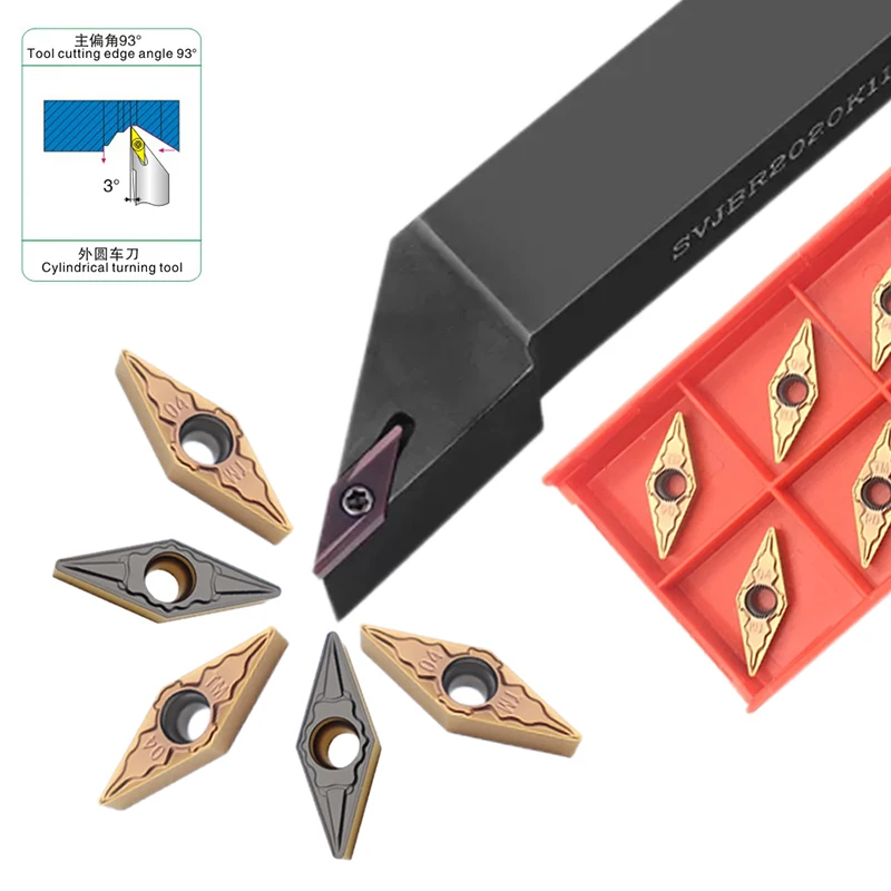 SVJBR1212H11 SVJBR1616H11 SVJBR2020K11 SVJBR2525M16 External Turning Tool SVJBR SVJBL Lathe Bar Turning Holder CNC Cutter Bar
SVJBR1212H11 SVJBR1616H11 SVJBR2020K11 SVJBR2525M16 External Turning Tool SVJBR SVJBL Lathe Bar Turning Holder CNC Cutter Bar
