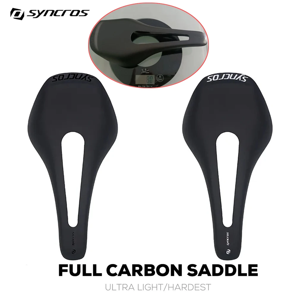 SYNCROS Full carbon fiber bicycle saddle road / MTB bike Saddle Lightweight Cyclist Requirements Saddle bicycle Accessories
SYNCROS Full carbon fiber bicycle saddle road / MTB bike Saddle Lightweight Cyclist Requirements Saddle bicycle Accessories