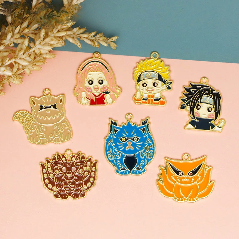 10PCS Naruto Cartoon Anime DIY Jewelry Accessories Tail Beast Key Chain Pendant Ornaments Necklace Pendant Handmade Materials
10PCS Naruto Cartoon Anime DIY Jewelry Accessories Tail Beast Key Chain Pendant Ornaments Necklace Pendant Handmade Materials