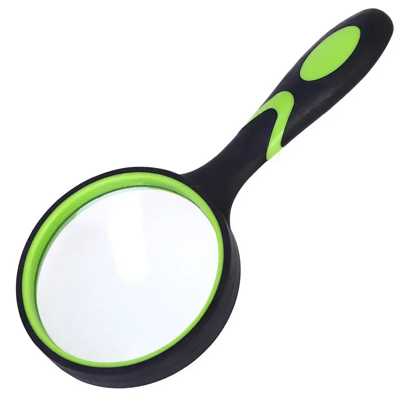 

10X Magnifying Glass For Kids Seniors Handheld Reading Magnifier 50mm Magnifying Lens For Reading Science Nature Exploration