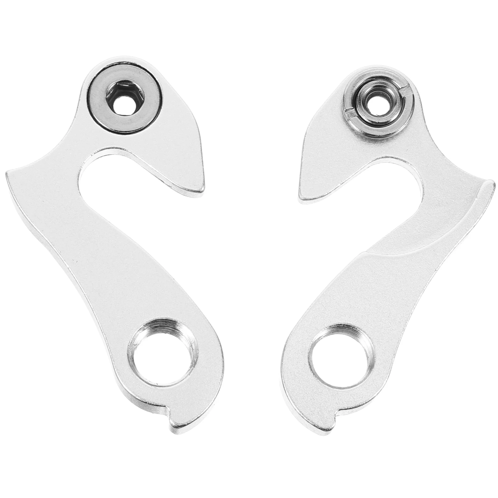 

2 Pcs Bicycle Tail Hook Alloy Derailleur Hangers For Bike Rear Gears Hooks Hanging Mtb Extender Aluminum Adapter Peg