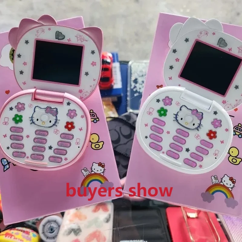 Sanrio маленькая деталь, K688 Kawaii Hello Kitty, флип-телефон, мультяшный милый детский мини-подарок для девочек
Sanrio маленькая деталь, K688 Kawaii Hello Kitty, флип-телефон, мультяшный милый детский мини-подарок для девочек