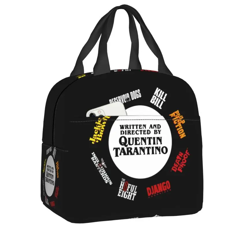 Quentin Tarantino Film Lunch Box Women Cooler Thermal Food Insulated Lunch Bag School Children Student Reusable Picnic Tote Bags
Quentin Tarantino Film Lunch Box Women Cooler Thermal Food Insulated Lunch Bag School Children Student Reusable Picnic Tote Bags