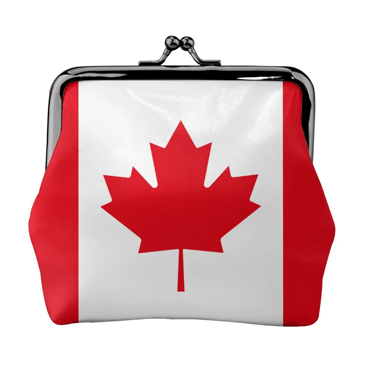 

Small Wallet Women Mini Printing Coin Purses Hasp Cash Card Handbags Clutch Money Change Bag Flag Of Canada