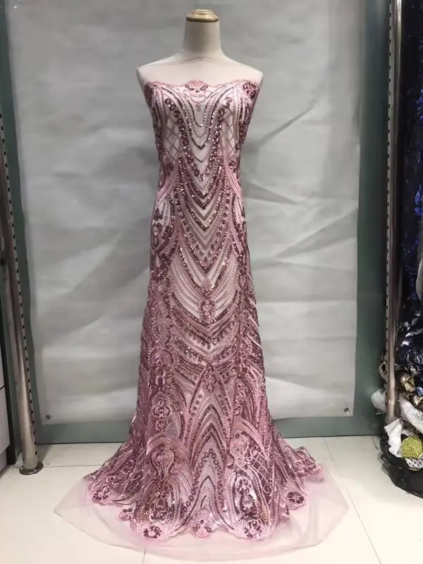 Beautiful Sequins Tulle Lace Fabric with High Quality African with Embroidery 2021 Popular Lace Fabric For Wedding JL035
Beautiful Sequins Tulle Lace Fabric with High Quality African with Embroidery 2021 Popular Lace Fabric For Wedding JL035