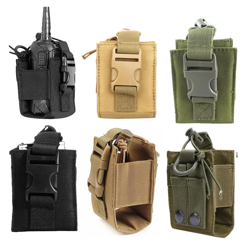 Tactical Radio Pouch Walkie Hunting Talkie Holder Bag Military Molle Radio Magazine Mag Pouch Pocket Interphone Storage Bag
Tactical Radio Pouch Walkie Hunting Talkie Holder Bag Military Molle Radio Magazine Mag Pouch Pocket Interphone Storage Bag