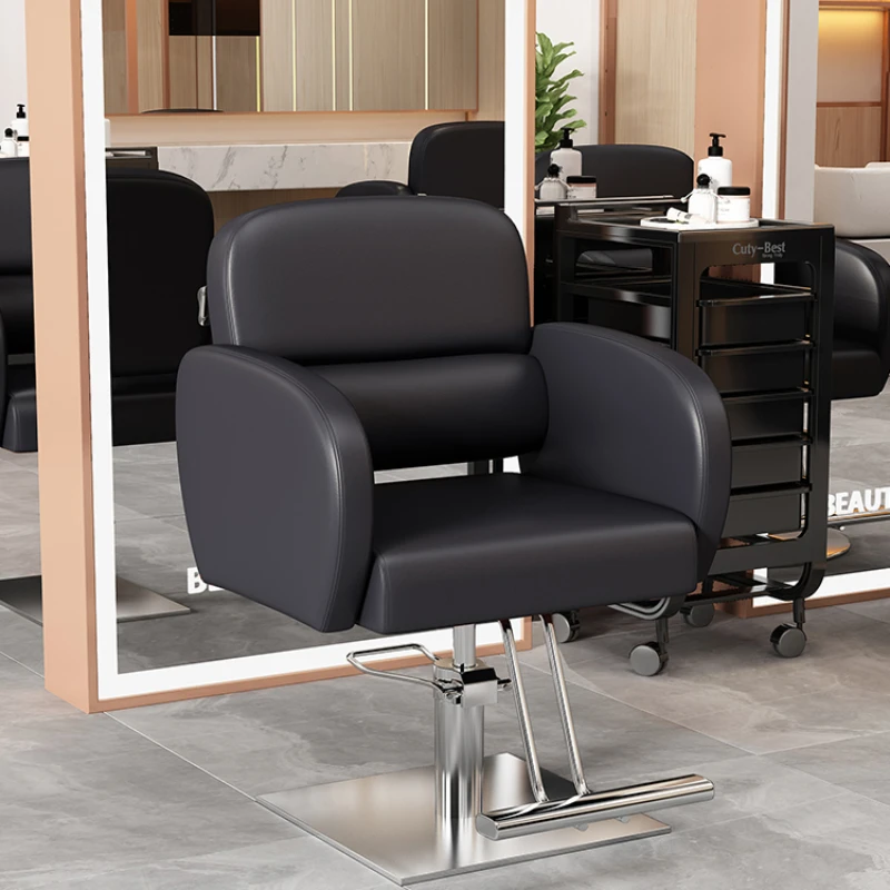 

Pedicure Hair Barber Chairs Makeup Salon Ergonomic Hairdressing Chair Luxury Vanity Chaise Coiffeuse Barbershop Furniture CM50LF