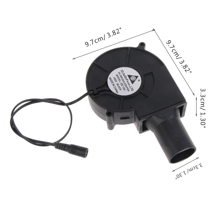 9733 Blower Low Noise Wood Stove Barbecue Fan Camping BBQ Grill Fans Fire Starter DC3-12V Adjustable Speed 110V-240V
9733 Blower Low Noise Wood Stove Barbecue Fan Camping BBQ Grill Fans Fire Starter DC3-12V Adjustable Speed 110V-240V