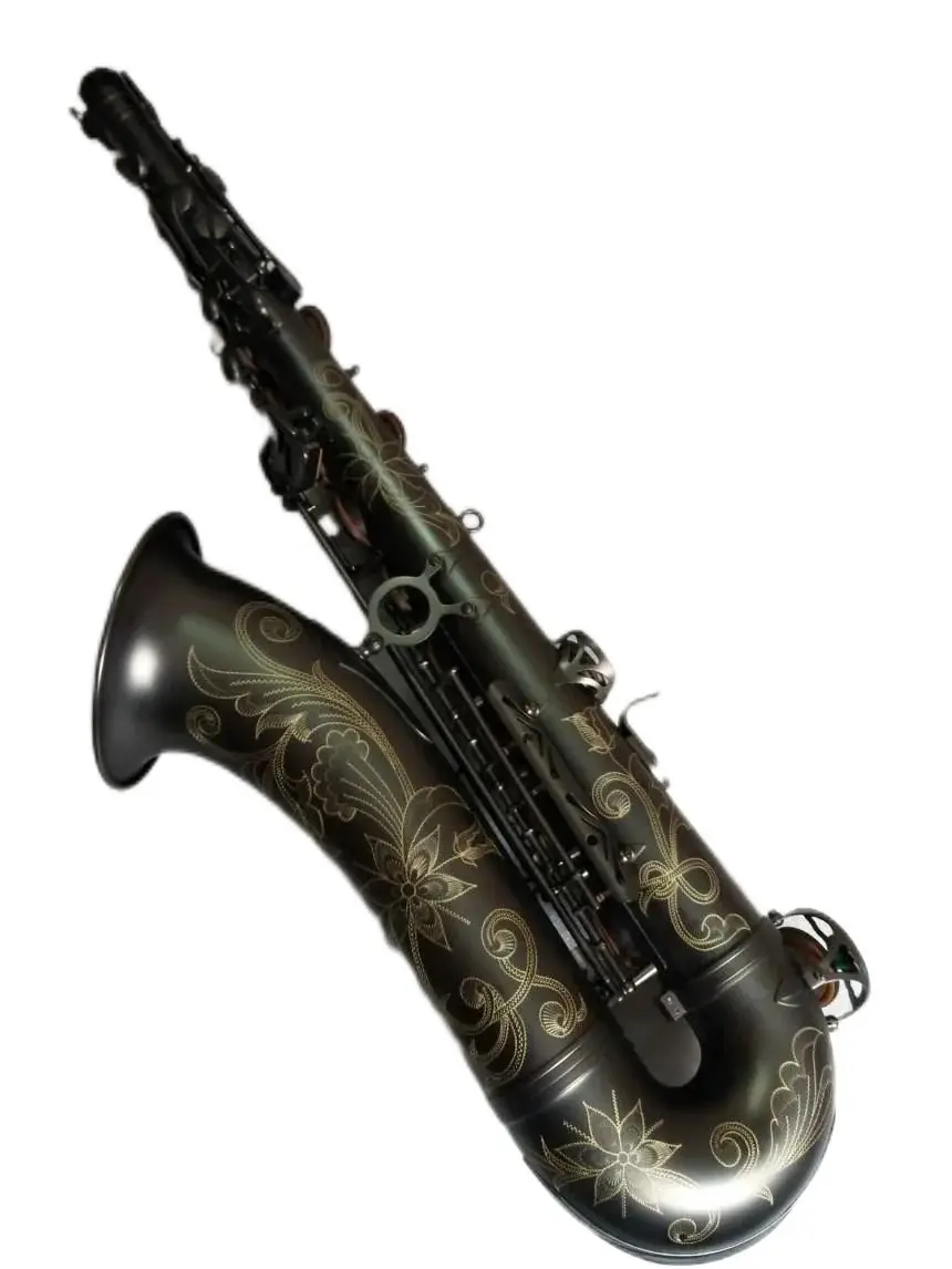 Professional level Quality Japanese Suzuki Tenor Saxophone Bb Music instrument Black Nickel Gold Saxophone With mouthpiece Reed
Professional level Quality Japanese Suzuki Tenor Saxophone Bb Music instrument Black Nickel Gold Saxophone With mouthpiece Reed