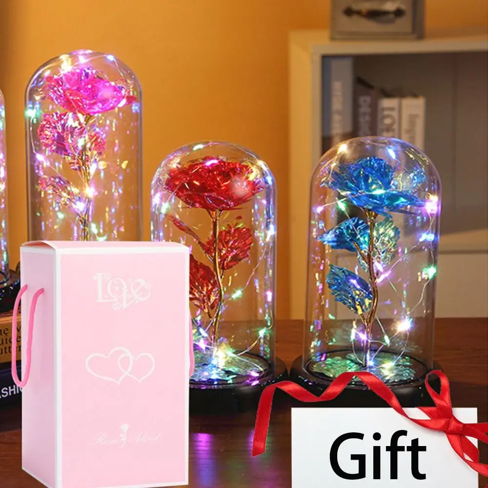 Стеклянная крышка светящийся Галактический розовый свет маленький светодиодный вечный цветок ночник искусственный цветок подарок настольное украшение
Стеклянная крышка светящийся Галактический розовый свет маленький светодиодный вечный цветок ночник искусственный цветок подарок настольное украшение
