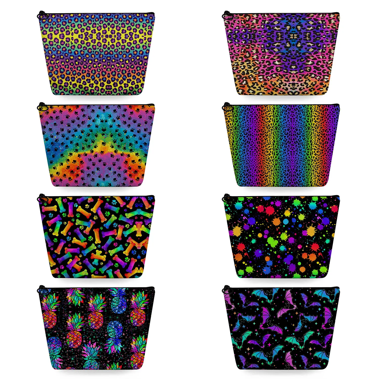 Travel Toiletry Bag Customize Bright Color Leopard Pineapple Bat Animal Print Colorful Pattern Gift Women's Cosmetic Makeup Bags
Travel Toiletry Bag Customize Bright Color Leopard Pineapple Bat Animal Print Colorful Pattern Gift Women's Cosmetic Makeup Bags