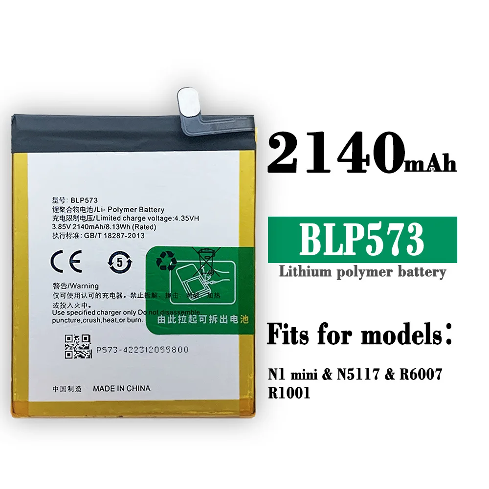High Quality Replacement Battery For OPPO N1 Mini N5117 R6007 R1001 BLP573 High-capacity 2140mAh Lithium Batteries
High Quality Replacement Battery For OPPO N1 Mini N5117 R6007 R1001 BLP573 High-capacity 2140mAh Lithium Batteries