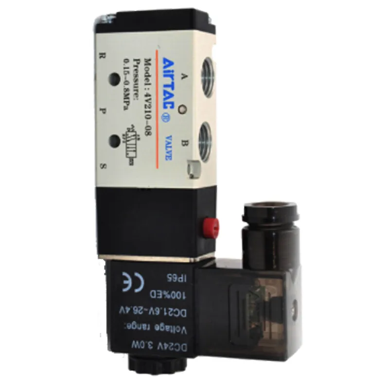 AIRTAC solenoid 4V400 series valve, sewage plant valve pipeline safety configuration use
AIRTAC solenoid 4V400 series valve, sewage plant valve pipeline safety configuration use