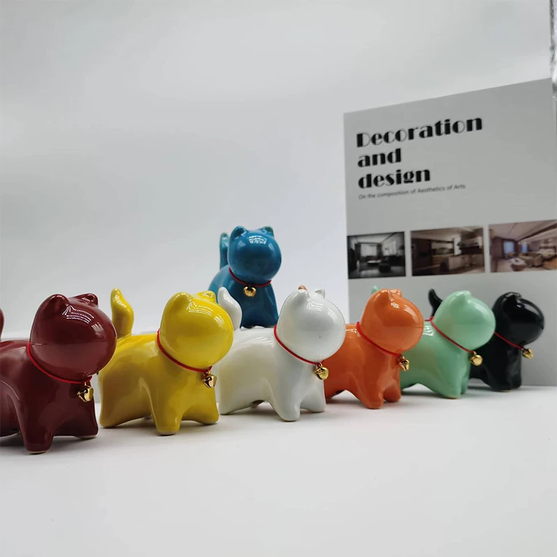 Милый Колокольчик, маленькая кошка, искусственное украшение для рабочего стола, чай Kongfu ручной работы, скульптуры кошки
Милый Колокольчик, маленькая кошка, искусственное украшение для рабочего стола, чай Kongfu ручной работы, скульптуры кошки