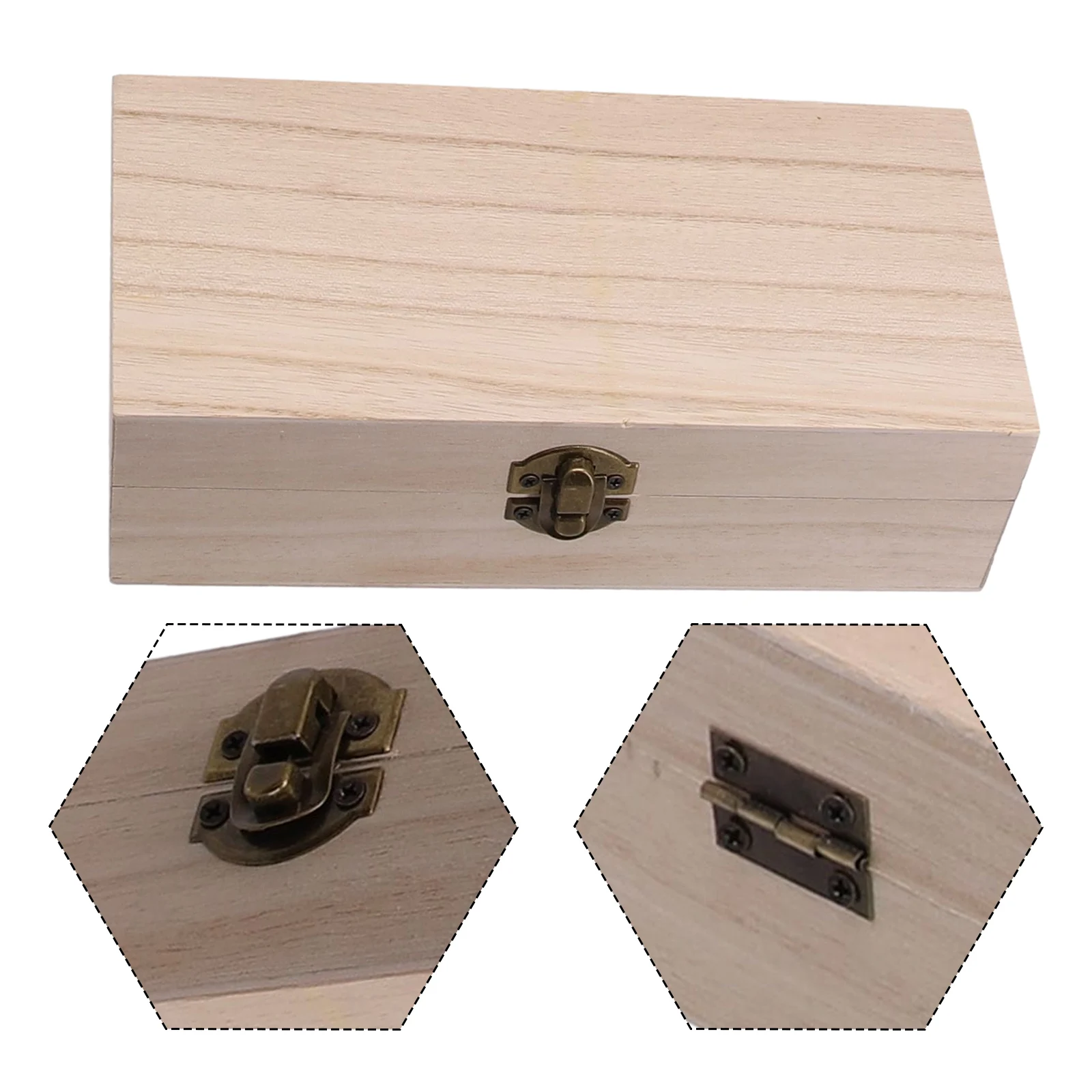 Jewelry Organizer Home Organizer Rectangular Wooden Storage Box Retro Buckle Wooden Box Clamshell Wooden Gift Box
Jewelry Organizer Home Organizer Rectangular Wooden Storage Box Retro Buckle Wooden Box Clamshell Wooden Gift Box