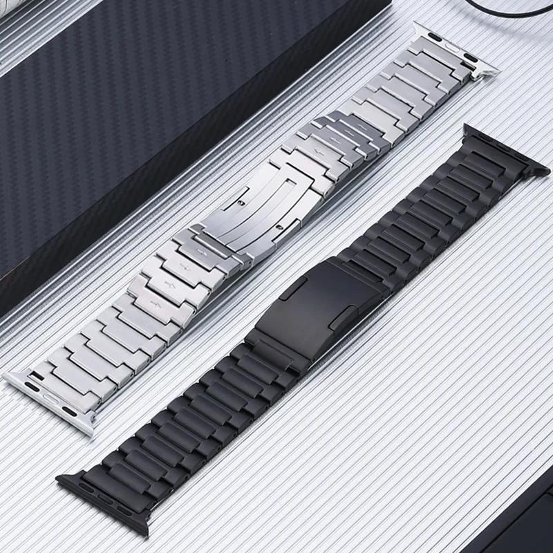 Luxury Titanium Metal Strap For Apple Watch Ultra 2 49MM Watchband Bracelet 41MM 45MM For iWatch Series 9 8 7 6 5 4 SE 44MM 42MM
Luxury Titanium Metal Strap For Apple Watch Ultra 2 49MM Watchband Bracelet 41MM 45MM For iWatch Series 9 8 7 6 5 4 SE 44MM 42MM