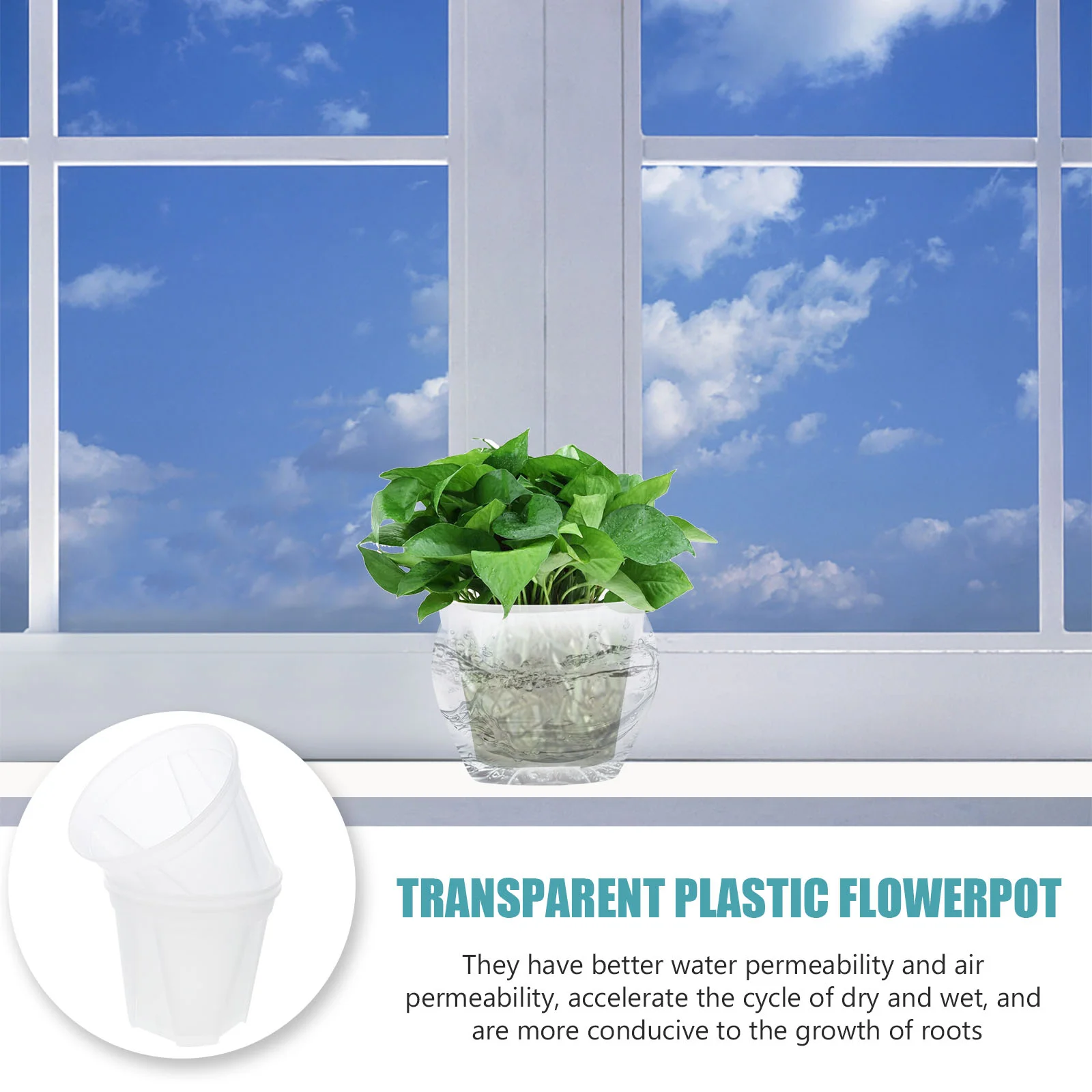Transplant Flower Pot Plastic Nursery Pot Seedling Tray Root Plant Pot Container Green Plant Planting Pot
Transplant Flower Pot Plastic Nursery Pot Seedling Tray Root Plant Pot Container Green Plant Planting Pot
