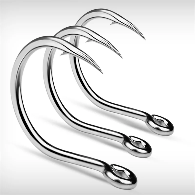 10PCS Sea Fishing Hooks Accessoires Pesca Peche Mer Anti-seawater Corrosion High Carbon Steel Perforated Fishing Hooks Saltwater
10PCS Sea Fishing Hooks Accessoires Pesca Peche Mer Anti-seawater Corrosion High Carbon Steel Perforated Fishing Hooks Saltwater