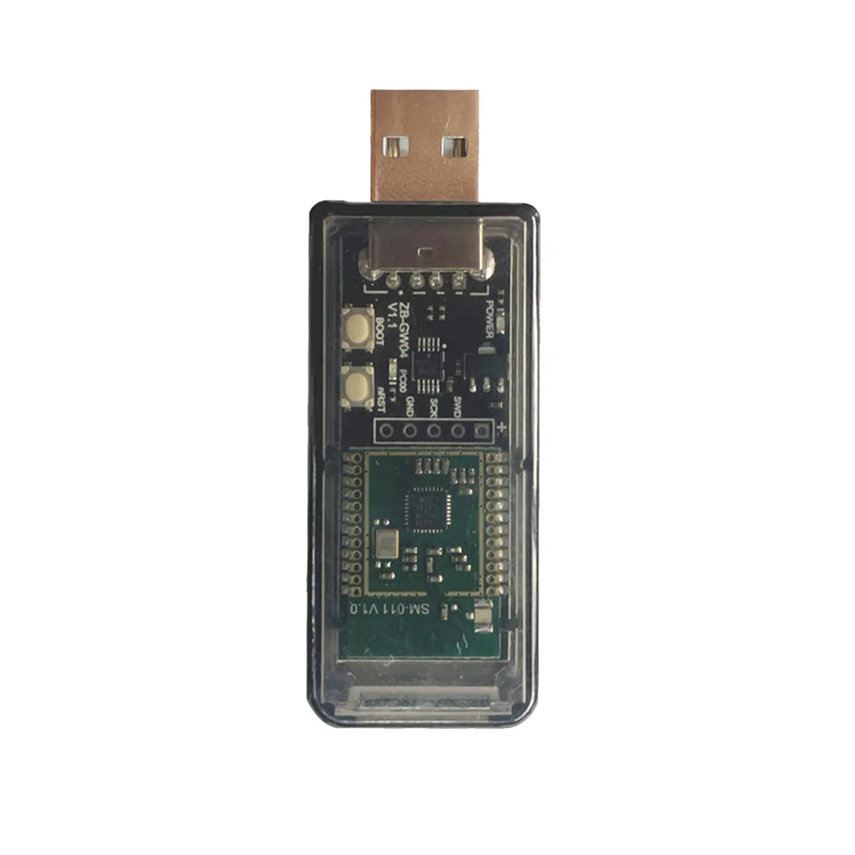 Универсальный USB-модуль ZigBee 3,0 Silicon Labs Mini EFR32MG21 с открытым исходным кодом
Универсальный USB-модуль ZigBee 3,0 Silicon Labs Mini EFR32MG21 с открытым исходным кодом