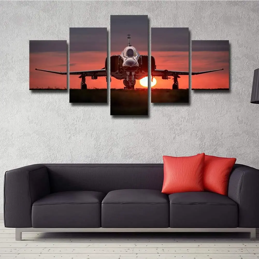 5Pcs F-4 Phantom II US Air Force Fighter Interceptor Aircraft Painting Canvas Picture n Wall Art Posters Living Room Home Decor
5Pcs F-4 Phantom II US Air Force Fighter Interceptor Aircraft Painting Canvas Picture n Wall Art Posters Living Room Home Decor