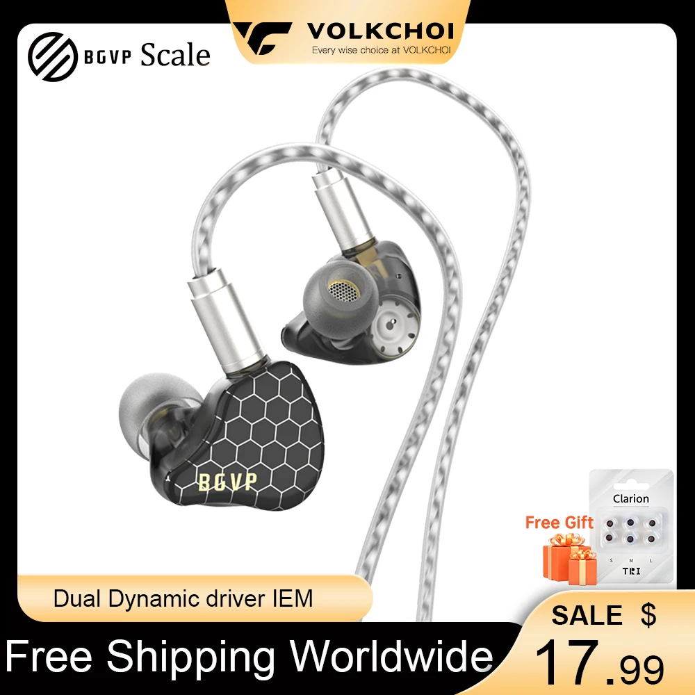 Шкала BGVP в ушных наушниках 2DD Monitor 6D Sound Hifi Наушники басовой стереора
Шкала BGVP в ушных наушниках 2DD Monitor 6D Sound Hifi Наушники басовой стереора