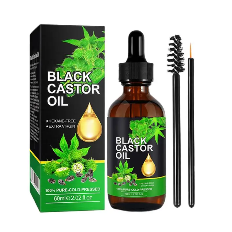60ml Organic Black Castor Oil for Hair Growth Hair Thickening Strengthening Hair anti Loss Nourishing Liquid Hair Growth Oil
60ml Organic Black Castor Oil for Hair Growth Hair Thickening Strengthening Hair anti Loss Nourishing Liquid Hair Growth Oil