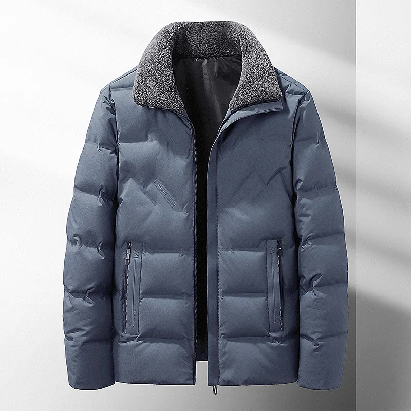 Men's Winter duck down down jacket thickened warm Warm coat Winter Windproof Overcoat Solid Color Fur Collar Parkas Jacket
Men's Winter duck down down jacket thickened warm Warm coat Winter Windproof Overcoat Solid Color Fur Collar Parkas Jacket