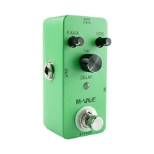 

M-VAVE DELAY Analog Classic Delay Echo Guitar Effect Pedal Zinc Alloy Shell True Bypass Guitar Pedal for Guitar Accessories Part